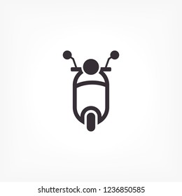 Scooter icon. Vector  Eps 10 