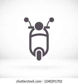 Scooter icon. Vector  Eps 10 