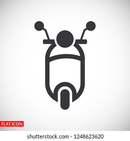 Scooter icon. Vector  Eps 10 