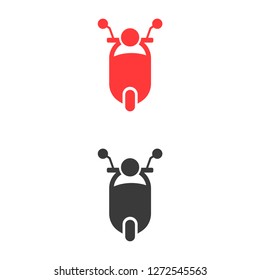 Scooter icon. Vector  Eps 10 