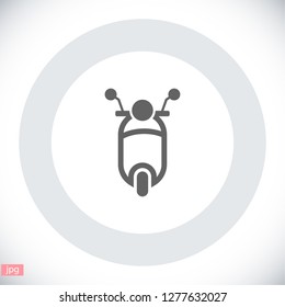 Scooter icon. Vector  Eps 10 