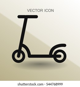 scooter  icon vector illustration
