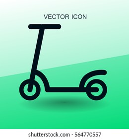 scooter  icon vector illustration