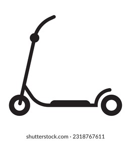 scooter icon vector illustration logo deisgn
