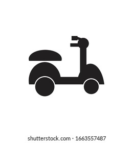 scooter icon vector illustration on white background