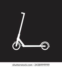 scooter icon vector template illustration logo design