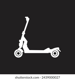 scooter icon vector template illustration logo design