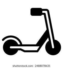 Scooter icon for web, app, infographic, etc