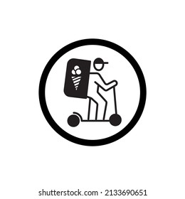 scooter icons  symbol vector elements for infographic web