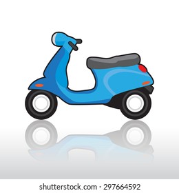 Scooter illustration