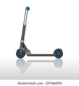 Scooter, illustration