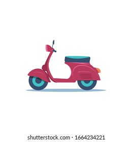 scooter illustration vector, icon vector