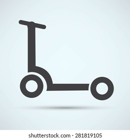 scooter isolated