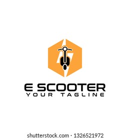 Scooter Logo Design Vector