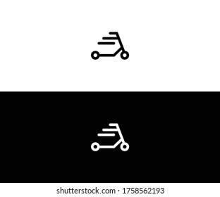 Scooter Logo Design Vector Format