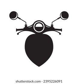 Scooter logo images illustration design