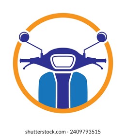 Scooter logo images illustration design