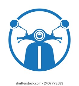 Scooter logo images illustration design