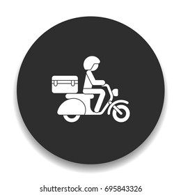 scooter man icon