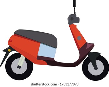 A Scooter with modern design