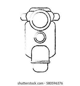 scooter motorcycle icon