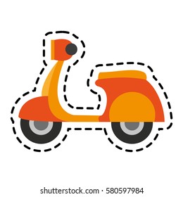 scooter motorcycle icon