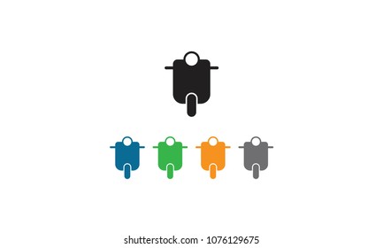 Scooter motorcycle logo