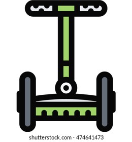 
scooter outline icon