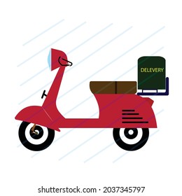 scooter outline icon. Element of lifestyle illustration icon. 
