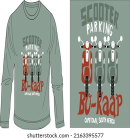 diseño cómodo de scooter parking bo-rapp