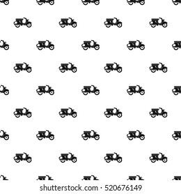 Scooter pattern. Simple illustration of scooter vector pattern for web