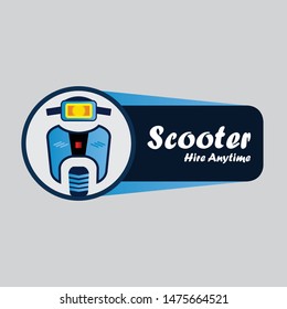 Scooter Rental Service Logo for Company