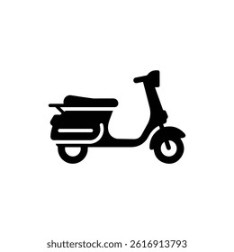 Scooter Transport to Party Icon
