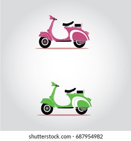 scooter vector