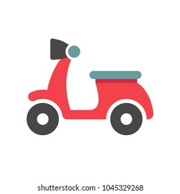 scooter vector icon