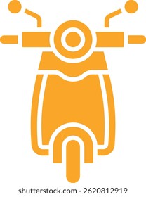 Scooter vector icon. Can be used for printing, mobile and web applications.