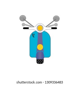 Scooter vector illustration for t-shirt print and other uses