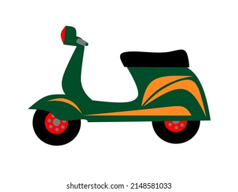 vector scooter con diseño moderno