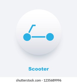 Scooter Vehicle Icon