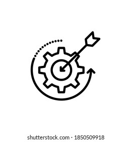 Scope Of The Business icon in vector. Logotype