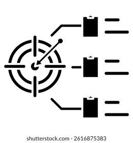 Scope icon represented by Scope symbol Black Filled style.