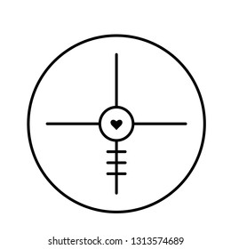 Scope Icon Vector Logo Template