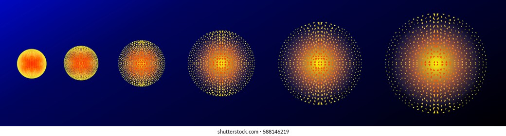 Scope of polygons gradually falling apart