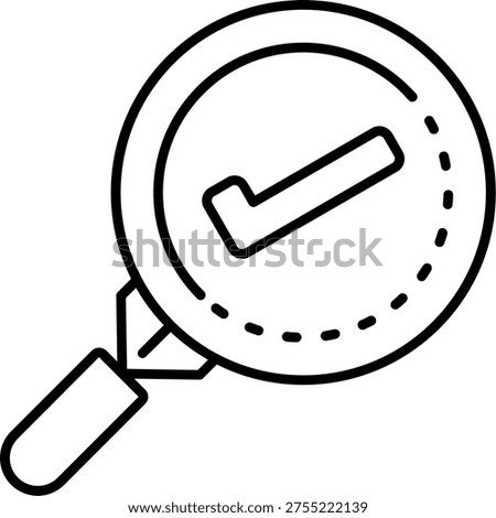 Scope Statement Illustration vector Icon Design