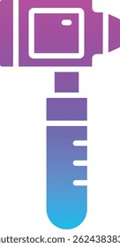 Ícone do vetor de escopo. Pode ser usado para impressão, aplicativos móveis e da Web.