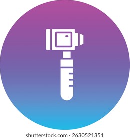 Ícone do vetor de escopo. Pode ser usado para impressão, aplicativos móveis e da Web.