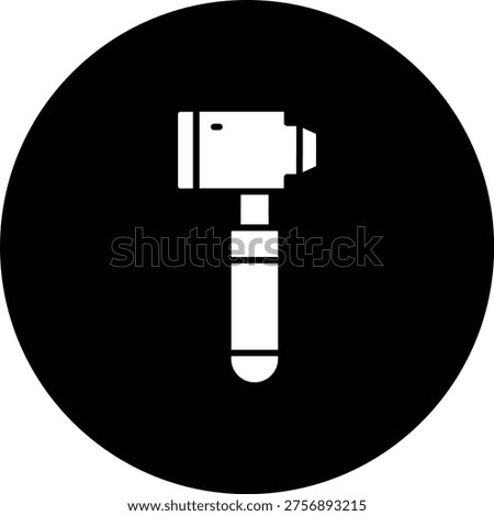 Scope vector icon. Can be used for printing, mobile and web applications.