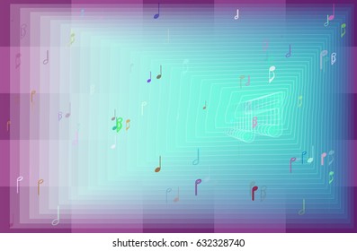 score background art