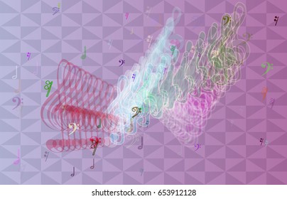 score background design
