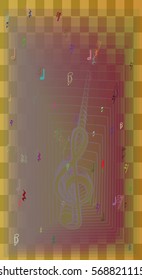 score background pattern